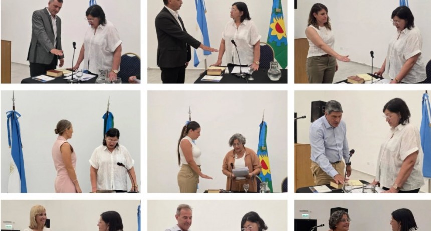 Con la presencia del Intendente Poletti, Fuerza Patria tomó el mando del Concejo Deliberante